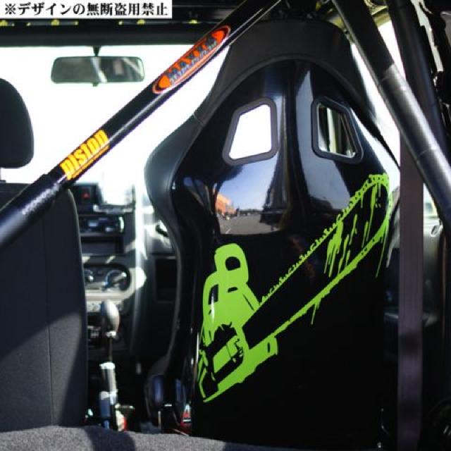 チェインソー ステッカー RECAROレカロSPG SP-GNフルバケRSG SP-G RS-Gタイプに < 自動車/バイク チェインソー ステッカー RECAROレカロSPG SP-GNフルバケRSG SP-G RS-Gタイプに < 自動車/バイク