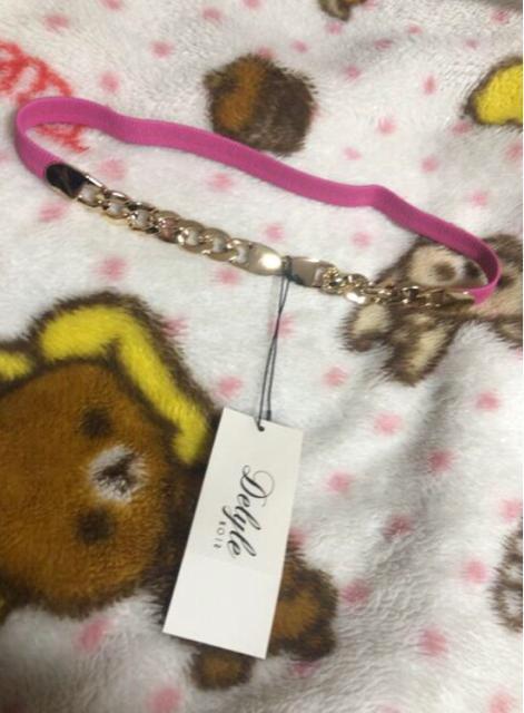 新品未使用 Delyle NOIR ゴム細ベルト < ブランド  新品未使用 Delyle NOIR ゴム細ベルト  < ブランドの