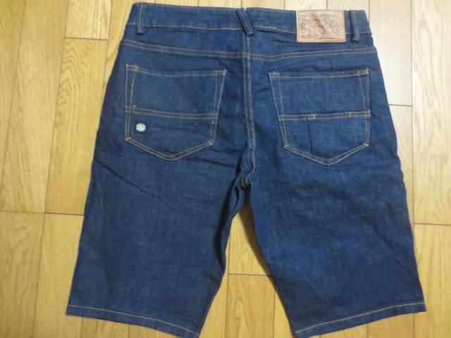 ELEMENT エレメント デニム 綿 ハーフパンツ 半ズボン 32 < 男性ファッション ELEMENT エレメント デニム 綿 ハーフパンツ 半ズボン 32 < 男性ファッションの
