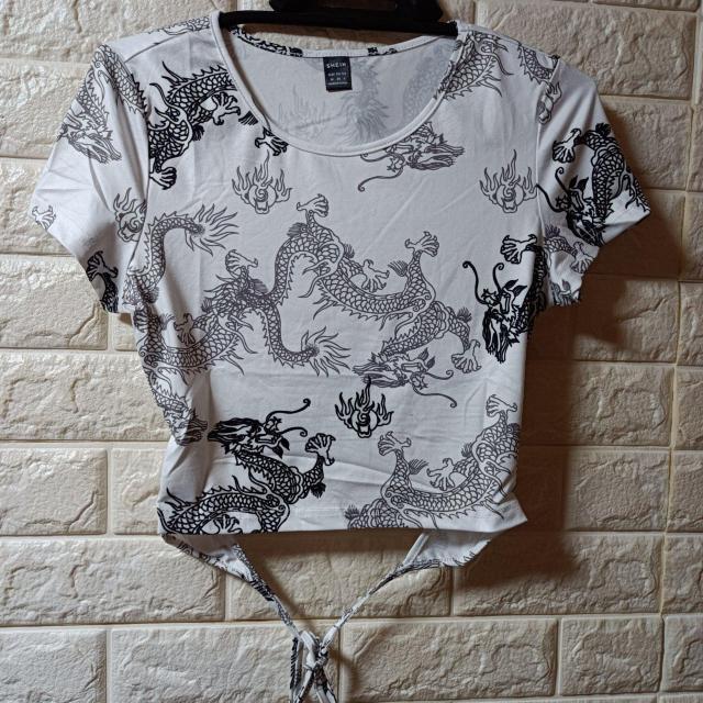 新品★タイバック チャイニーズドラゴンプリT < 女性ファッション  新品★タイバック チャイニーズドラゴンプリT < 女性ファッションの