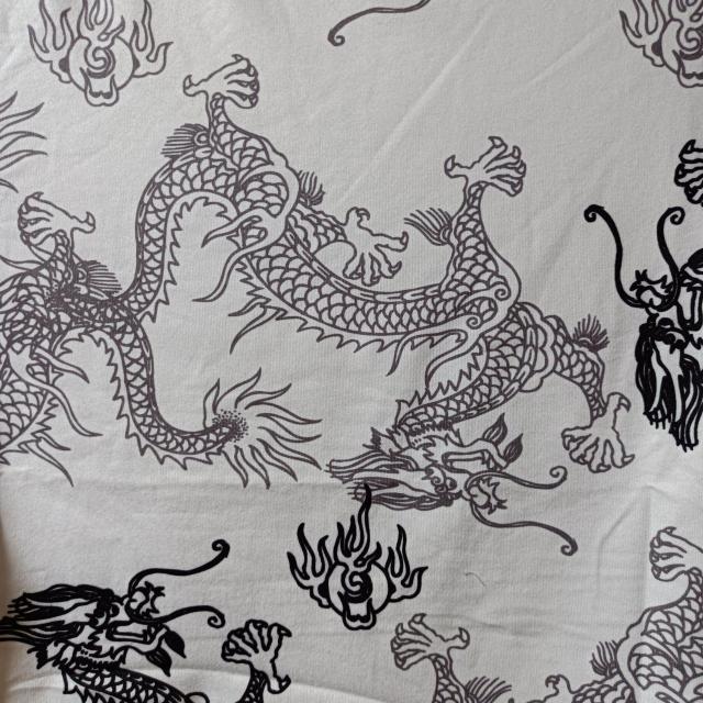 新品★タイバック チャイニーズドラゴンプリT < 女性ファッション  新品★タイバック チャイニーズドラゴンプリT < 女性ファッションの