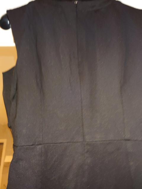黒ミニワンピース 胸元透け感あり S〜Мサイズ < 女性ファッション  黒ミニワンピース 胸元透け感あり S〜Мサイズ < 女性ファッションの