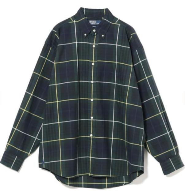 メンズ チェック ビッグ シャツ < 男性ファッション メンズ チェック ビッグ シャツ < 男性ファッションの