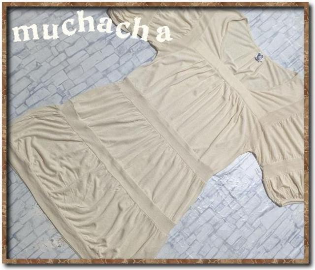 ムチャチャ カットチュニックワンピース アイボリー < ブランド ムチャチャ カットチュニックワンピース アイボリー < ブランドの