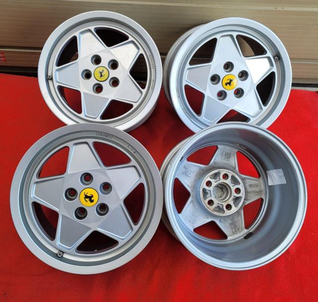 Ferrari フェラーリ テスタロッサ 純正ホイール16インチ 8J +34.2 10J +59.6 PCD 108 5H ホイ < 自動車/バイク Ferrari フェラーリ テスタロッサ 純正ホイール16インチ 8J +34.2 10J +59.6 PCD 108 5H ホイ < 自動車/バイク
