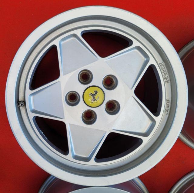 Ferrari フェラーリ テスタロッサ 純正ホイール16インチ 8J +34.2 10J +59.6 PCD 108 5H ホイ < 自動車/バイク Ferrari フェラーリ テスタロッサ 純正ホイール16インチ 8J +34.2 10J +59.6 PCD 108 5H ホイ < 自動車/バイク