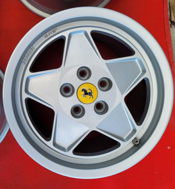 Ferrari フェラーリ テスタロッサ 純正ホイール16インチ 8J +34.2 10J +59.6 PCD 108 5H ホイ < 自動車/バイク Ferrari フェラーリ テスタロッサ 純正ホイール16インチ 8J +34.2 10J +59.6 PCD 108 5H ホイ < 自動車/バイク