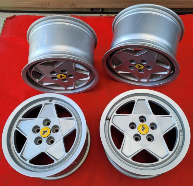 Ferrari フェラーリ テスタロッサ 純正ホイール16インチ 8J +34.2 10J +59.6 PCD 108 5H ホイ < 自動車/バイク Ferrari フェラーリ テスタロッサ 純正ホイール16インチ 8J +34.2 10J +59.6 PCD 108 5H ホイ < 自動車/バイク