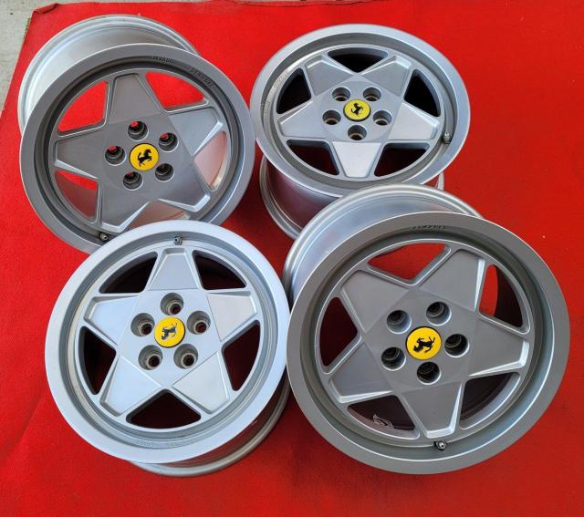 Ferrari フェラーリ テスタロッサ 純正ホイール16インチ 8J +34.2 10J +59.6 PCD 108 5H ホイ < 自動車/バイク Ferrari フェラーリ テスタロッサ 純正ホイール16インチ 8J +34.2 10J +59.6 PCD 108 5H ホイ < 自動車/バイク