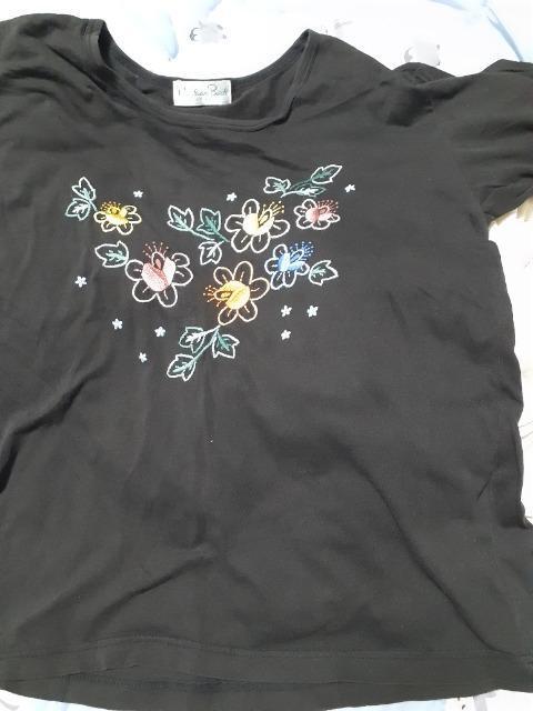 フリーサイズ綿100柄物黒T < 女性ファッション  フリーサイズ綿100柄物黒T  < 女性ファッションの