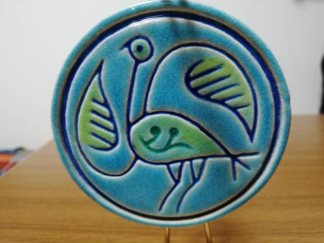 コースター 5種絵柄入り 陶器 コースター収納フック付き < インテリア/ライフ コースター 5種絵柄入り 陶器 コースター収納フック付き < インテリア/ライフの