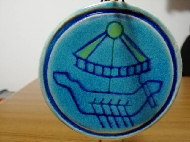 コースター 5種絵柄入り 陶器 コースター収納フック付き < インテリア/ライフ コースター 5種絵柄入り 陶器 コースター収納フック付き < インテリア/ライフの