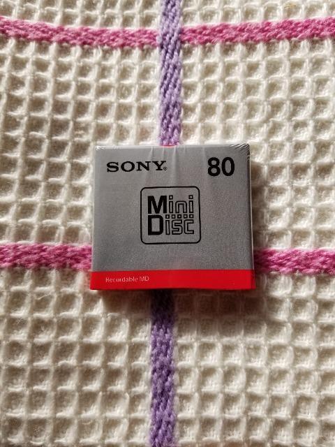 SONY  Mini Disc 80  J   Ɠd/AV 