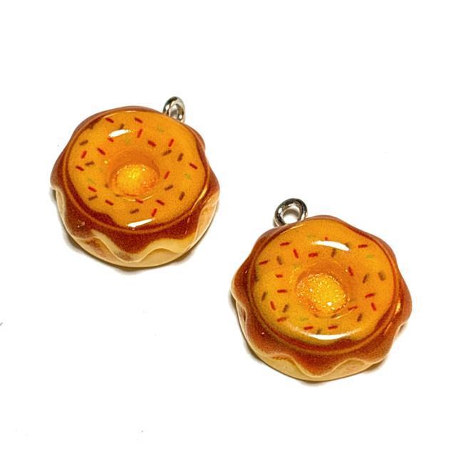 3023 ドーナツ2個 食品 おやつ 樹脂チャーム アクセサリーパーツ 食べ物 菓子 ハンドメイド材料 スイーツ < ペット/手芸/園芸 3023 ドーナツ2個 食品 おやつ 樹脂チャーム アクセサリーパーツ 食べ物 菓子 ハンドメイド材料 スイーツ < ペット/手芸/園芸の