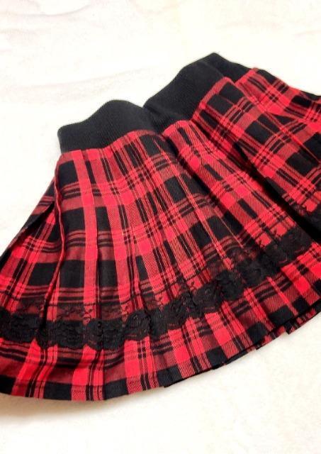 ���`�F�b�N���~�j�v���[�c�X�J�[�g�� �� �����t�@�b�V������ 