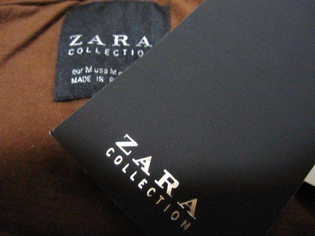 □ZARA/ザラ 切り放し加工 7分袖 Tシャツ/メンズ・M/ブラウン☆新品 < ブランド  □ZARA/ザラ 切り放し加工 7分袖 Tシャツ/メンズ・M/ブラウン☆新品 < ブランドの