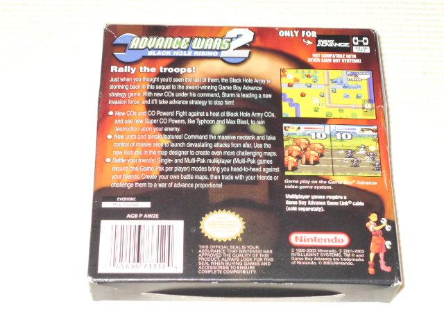 GBAADVANCE WARS 2 BLACK HOLE RISING CO  Q[{/\tg 
