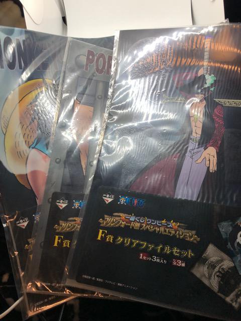ONE PIECE ワンピース 一番くじ F賞 3種セット ルフィ エース ミホーク クリアファイル < アニメ/コミック/キャラクター  ONE PIECE ワンピース 一番くじ F賞 3種セット ルフィ エース ミホーク クリアファイル  < アニメ/コミック/キャラクターの