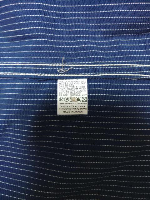 AtLast&CoストライプワークシャツTIMEWORNCLOTHING青山初期サイズ141/2長袖シャツEXILEAKIRA < ブランド  AtLast&CoストライプワークシャツTIMEWORNCLOTHING青山初期サイズ141/2長袖シャツEXILEAKIRA < ブランドの