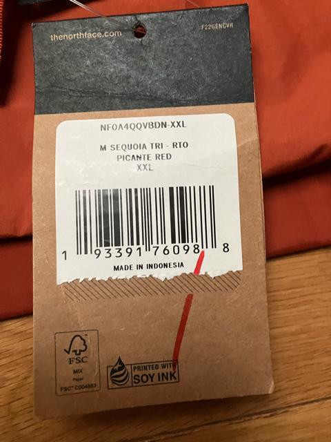 THE NORTH FACE ノースフェイス 大きい  3in1 3way 赤 ワイン  ノースフェイス < ブランド  THE NORTH FACE ノースフェイス 大きい  3in1 3way 赤 ワイン  ノースフェイス < ブランドの