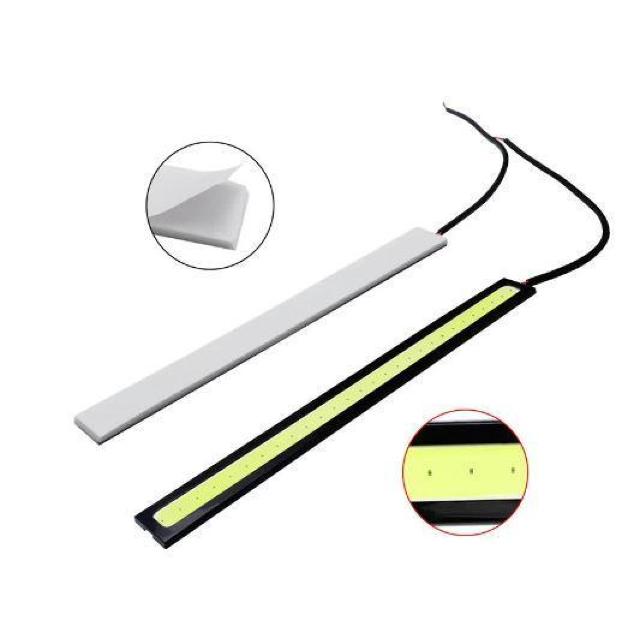 送料無料 未使用品 4本セット LED デイライト COB防水 アルミシェル 薄型 ホワイト 12V 白 ホワイト17cm 60 < 自動車/バイク 送料無料 未使用品 4本セット LED デイライト COB防水 アルミシェル 薄型 ホワイト 12V 白 ホワイト17cm 60 < 自動車/バイク