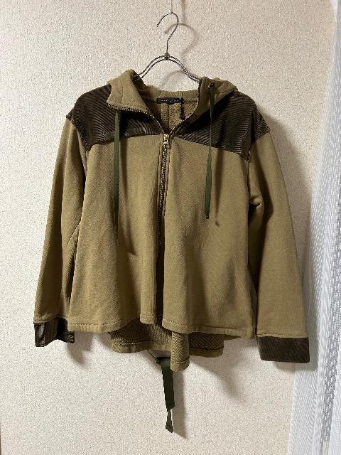 1.6���V�i�^�O�t��mink chair���o�b�N���{���t���f�U�C���p�[�J�[ 