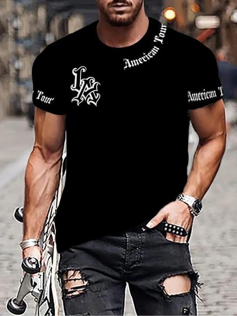 爆ヤス価格890円★メンズ ブラックTシャツ「YOU'RE IN AMERICA」プリント USAサイズM(日本サイズXL相当) < 男性ファッション 爆ヤス価格890円★メンズ ブラックTシャツ「YOU'RE IN AMERICA」プリント USAサイズM(日本サイズXL相当) < 男性ファッションの