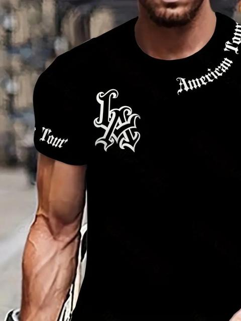 爆ヤス価格890円★メンズ ブラックTシャツ「YOU'RE IN AMERICA」プリント USAサイズM(日本サイズXL相当) < 男性ファッション 爆ヤス価格890円★メンズ ブラックTシャツ「YOU'RE IN AMERICA」プリント USAサイズM(日本サイズXL相当) < 男性ファッションの