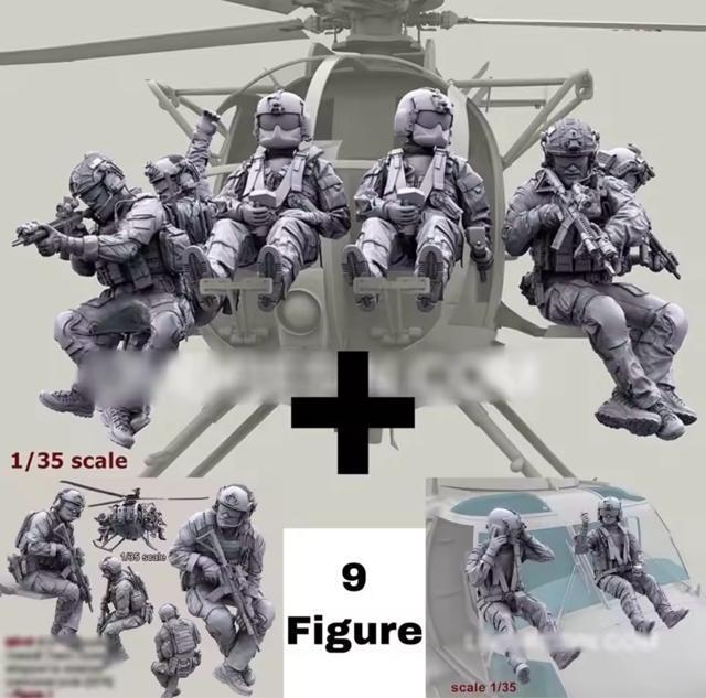 LeBz[Nf(Kitty Hawk Model) 1/35 AH-6J/MH-6J vf tBMA9̃Zbg  zr[ 