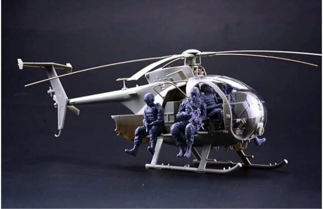 LeBz[Nf(Kitty Hawk Model) 1/35 AH-6J/MH-6J vf tBMA9̃Zbg  zr[ 