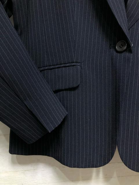 新品☆17号LL♪紺ストライプ♪2パンツスーツ♪ビジネスパンツスーツ☆Q429 < 女性ファッション 新品☆17号LL♪紺ストライプ♪2パンツスーツ♪ビジネスパンツスーツ☆Q429 < 女性ファッションの