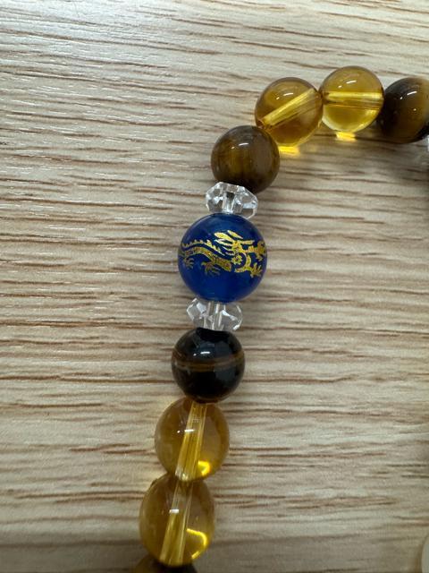 日本製 守護神風水ブレスレット、幸運のお守り、メノウ・タイガーアイ・シトリン・クリスタルブレスレット。 < 女性アクセサリー/時計 日本製 守護神風水ブレスレット、幸運のお守り、メノウ・タイガーアイ・シトリン・クリスタルブレスレット。 < 女性アクセサリー/時計の