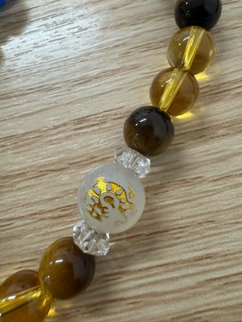 日本製 守護神風水ブレスレット、幸運のお守り、メノウ・タイガーアイ・シトリン・クリスタルブレスレット。 < 女性アクセサリー/時計 日本製 守護神風水ブレスレット、幸運のお守り、メノウ・タイガーアイ・シトリン・クリスタルブレスレット。 < 女性アクセサリー/時計の