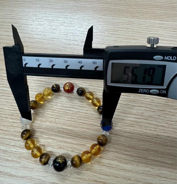 日本製 守護神風水ブレスレット、幸運のお守り、メノウ・タイガーアイ・シトリン・クリスタルブレスレット。 < 女性アクセサリー/時計 日本製 守護神風水ブレスレット、幸運のお守り、メノウ・タイガーアイ・シトリン・クリスタルブレスレット。 < 女性アクセサリー/時計の