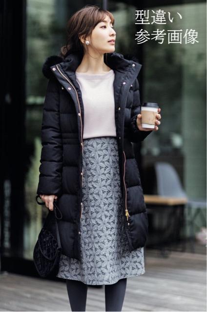 ◆美品◆スウィングル◆5万◆フォックスファー付きロングダウンコート◆ネイビー◆S < 女性ファッション ◆美品◆スウィングル◆5万◆フォックスファー付きロングダウンコート◆ネイビー◆S < 女性ファッションの