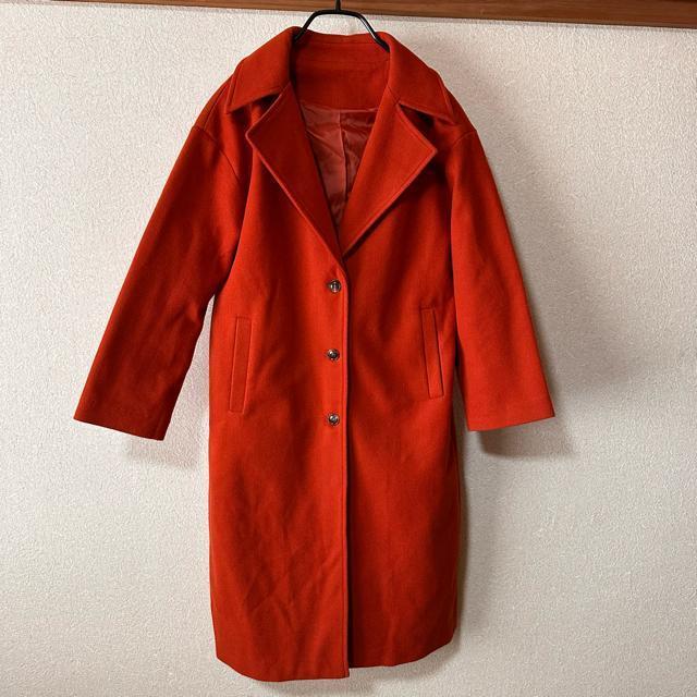 *美品【MICOAMERI】チェスターコート くみっきー FREE < 女性ファッション *美品【MICOAMERI】チェスターコート くみっきー FREE < 女性ファッションの