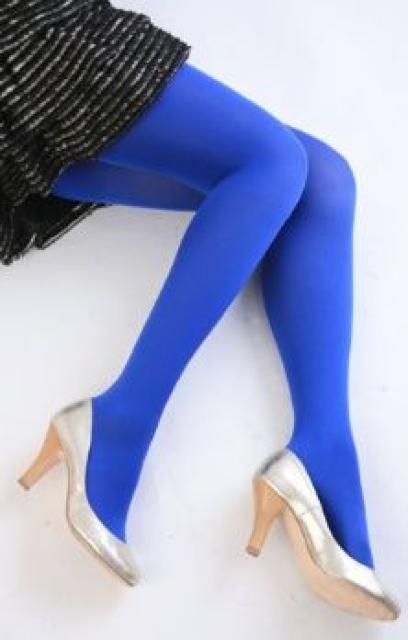 《New》80デニール★美脚*カラータイツ<ブルー・M〜L> < 女性ファッション  《New》80デニール★美脚*カラータイツ<ブルー・M〜L>  < 女性ファッションの