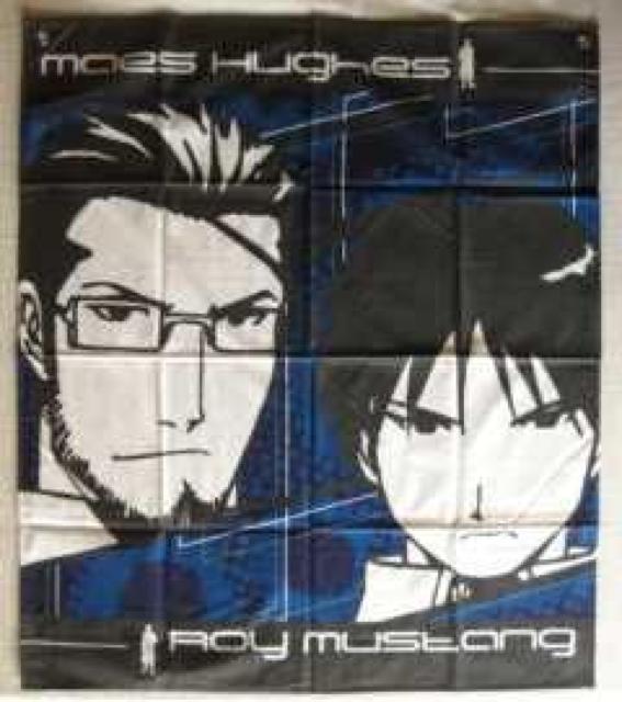 鋼の錬金術師写真入りロイ&ヒューズ〜マルチタペストリー < アニメ/コミック/キャラクター  鋼の錬金術師写真入りロイ&ヒューズ〜マルチタペストリー  < アニメ/コミック/キャラクターの