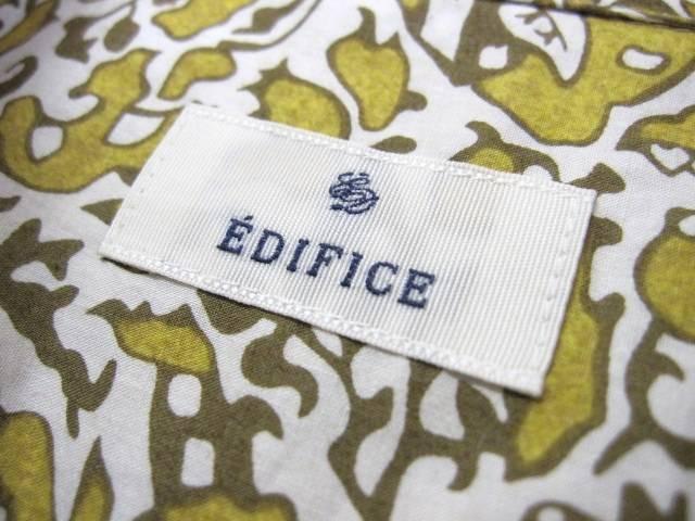 □EDIFICE/エディフィス 花柄デザイン 長袖シャツ/メンズ44☆新品 < ブランド  □EDIFICE/エディフィス 花柄デザイン 長袖シャツ/メンズ44☆新品 < ブランドの