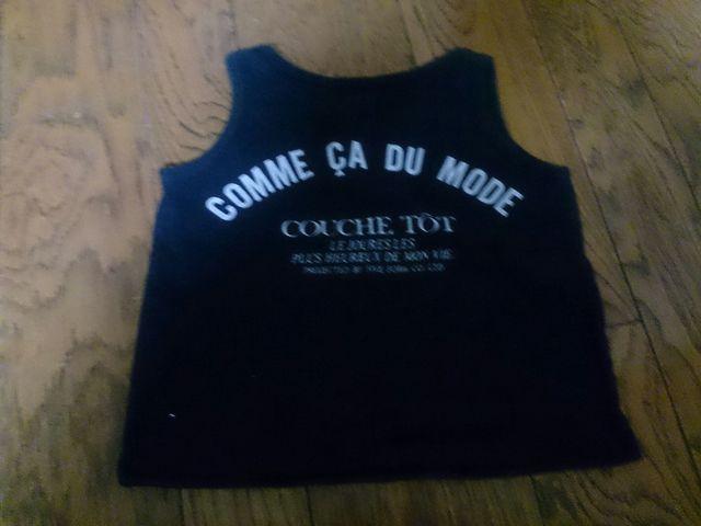 90 COMME CA DU MODE 黒の袖無し 美品 < キッズ/ベビー 90 COMME CA DU MODE 黒の袖無し 美品 < キッズ/ベビーの
