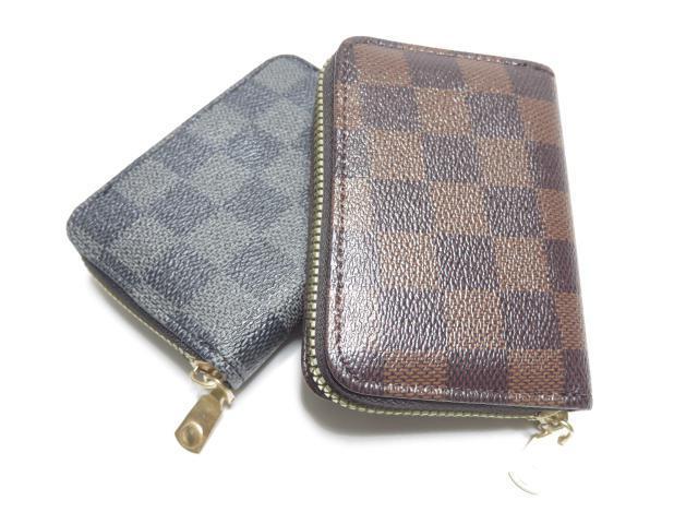 《New》格子チェック柄★大容量11ポケット★180度開くジャバラ式*カードケース<ブラック> < 男性ファッション  《New》格子チェック柄★大容量11ポケット★180度開くジャバラ式*カードケース<ブラック> < 男性ファッションの