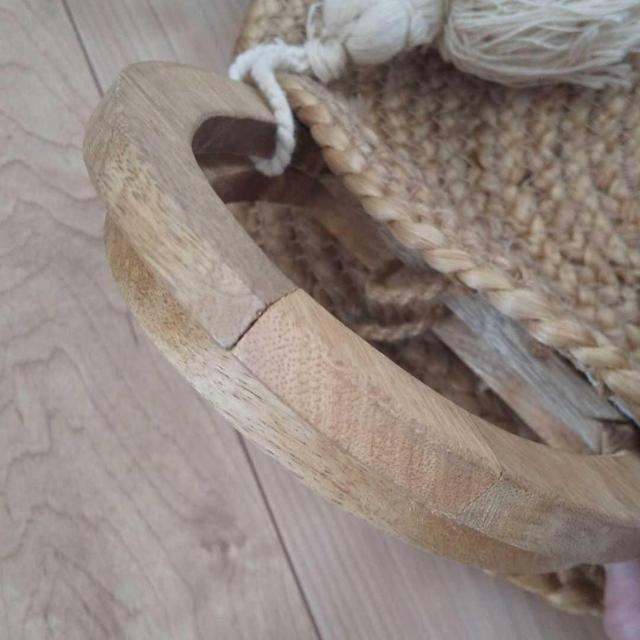 ザラ タッセル付 丸型カゴバッグ < ブランド ザラ タッセル付 丸型カゴバッグ < ブランドの