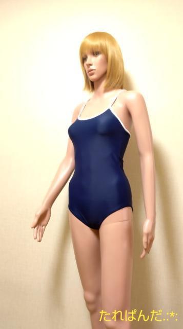 新品未使用☆大きいL☆光沢つるAぬめAパイピングネイビーの水着(レオタード)6156☆3点で即落 < 女性ファッション  新品未使用☆大きいL☆光沢つるAぬめAパイピングネイビーの水着(レオタード)6156☆3点で即落  < 女性ファッションの