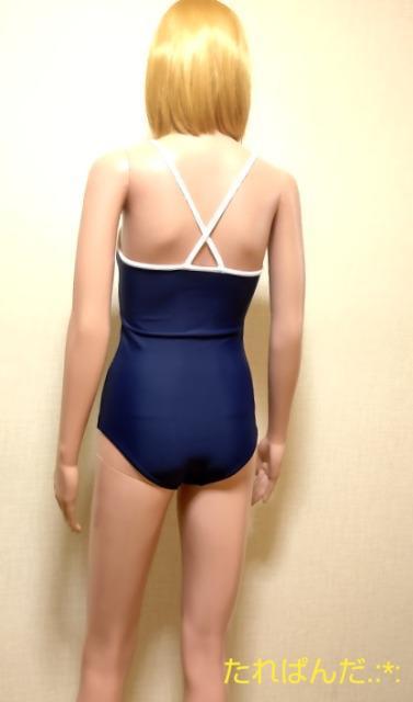 新品未使用☆大きいL☆光沢つるAぬめAパイピングネイビーの水着(レオタード)6156☆3点で即落 < 女性ファッション  新品未使用☆大きいL☆光沢つるAぬめAパイピングネイビーの水着(レオタード)6156☆3点で即落 < 女性ファッションの