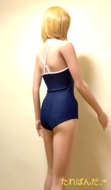 新品未使用☆大きいL☆光沢つるAぬめAパイピングネイビーの水着(レオタード)6156☆3点で即落 < 女性ファッション  新品未使用☆大きいL☆光沢つるAぬめAパイピングネイビーの水着(レオタード)6156☆3点で即落 < 女性ファッションの