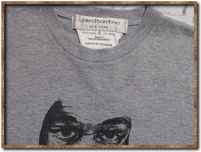 ユナイテッド バンブー プリント半袖Tシャツ グレー < ブランド  ユナイテッド バンブー プリント半袖Tシャツ グレー < ブランドの