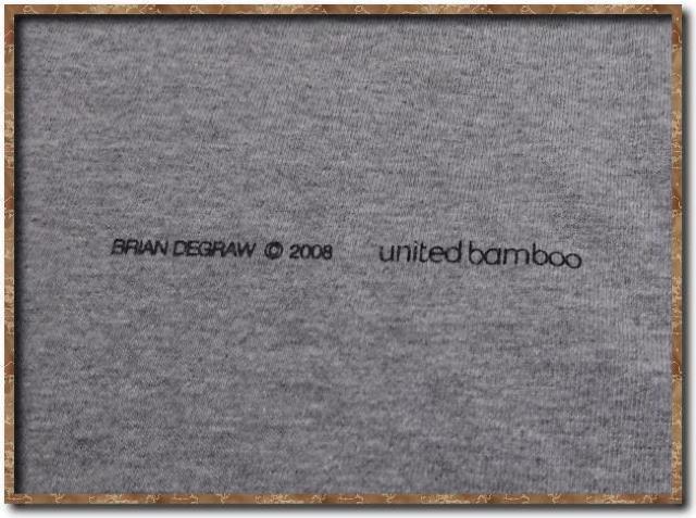 ユナイテッド バンブー プリント半袖Tシャツ グレー < ブランド  ユナイテッド バンブー プリント半袖Tシャツ グレー < ブランドの