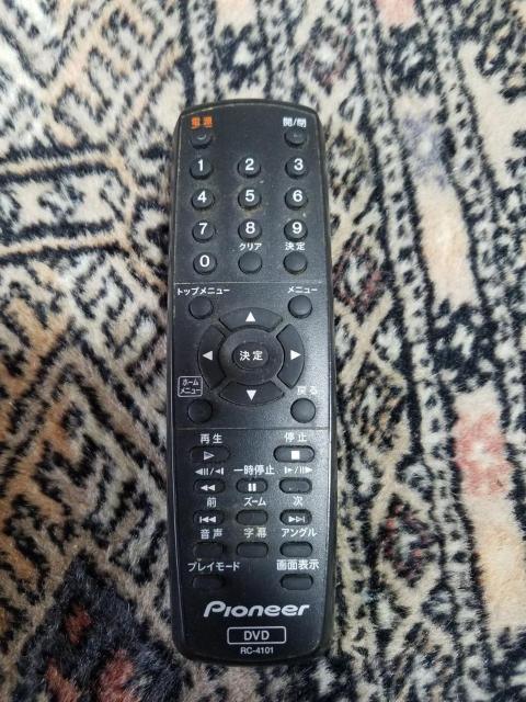 PioneerDVDプレーヤーのリモコン < 家電/AV  PioneerDVDプレーヤーのリモコン  < 家電/AVの