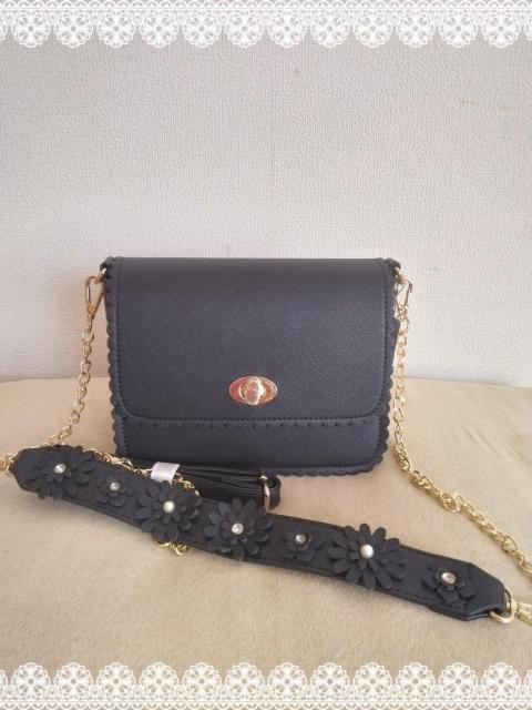 新品☆ミッシュマッシュ*フラワースカラップショルダーバッグ < ブランド  新品☆ミッシュマッシュ*フラワースカラップショルダーバッグ  < ブランドの