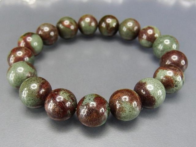 一点物逸品天然石満タン赤緑ガーデンクォーツブレスレット約12mm事業運 < 男性アクセサリー/時計  一点物逸品天然石満タン赤緑ガーデンクォーツブレスレット約12mm事業運 < 男性アクセサリー/時計の